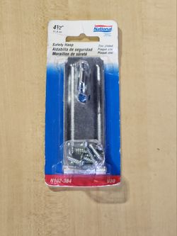 National Hardware 4 1/2 Inch Safety Hasp 