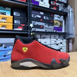 Jordan 14 Retro Ferrari 2025 Size 9.5M