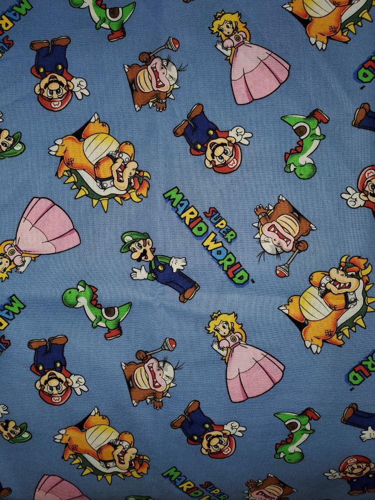 Super Mario fabric