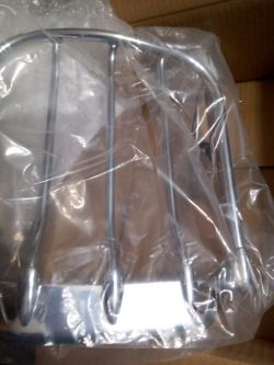 Moped Rear Rack Chrome