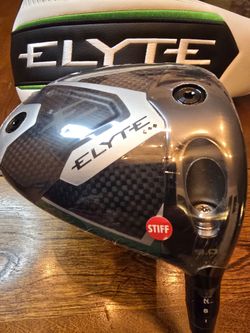 B4and New Callway Elyte Triple Diamond 9° Driver!