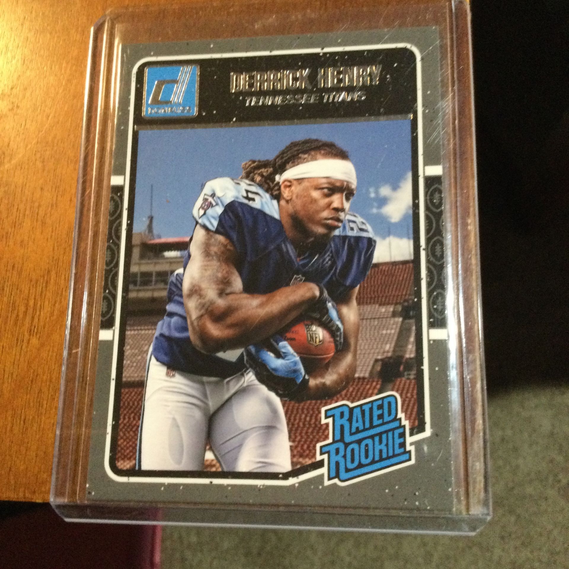DERRICK HENRY, RATED ROOKIE. READY FOR GRADING.