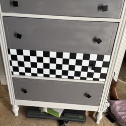 Dresser And Shelf Set