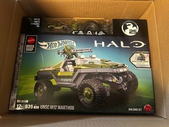 Halo Warthog Mattel 25th Anniversary (w/Ignition Code)