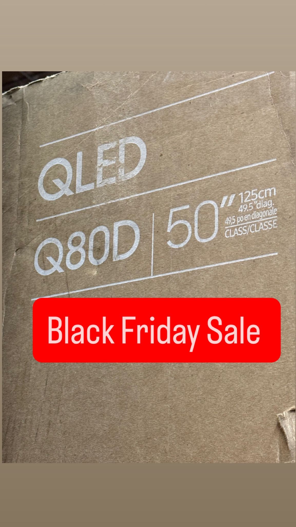 SAMSUNG 50-Inch Class QLED 4K Q80D Series Quantum HDR+, Dolby Atmos Object Tracking Sound Lite, Direct Full Array, Q-Symphony 3.0, Gaming Hub, Smart T