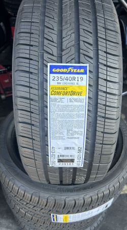 235/40R19 Goodyear 4 New Tires $800 nstalled & Balanced 50,000 Miles Warranty