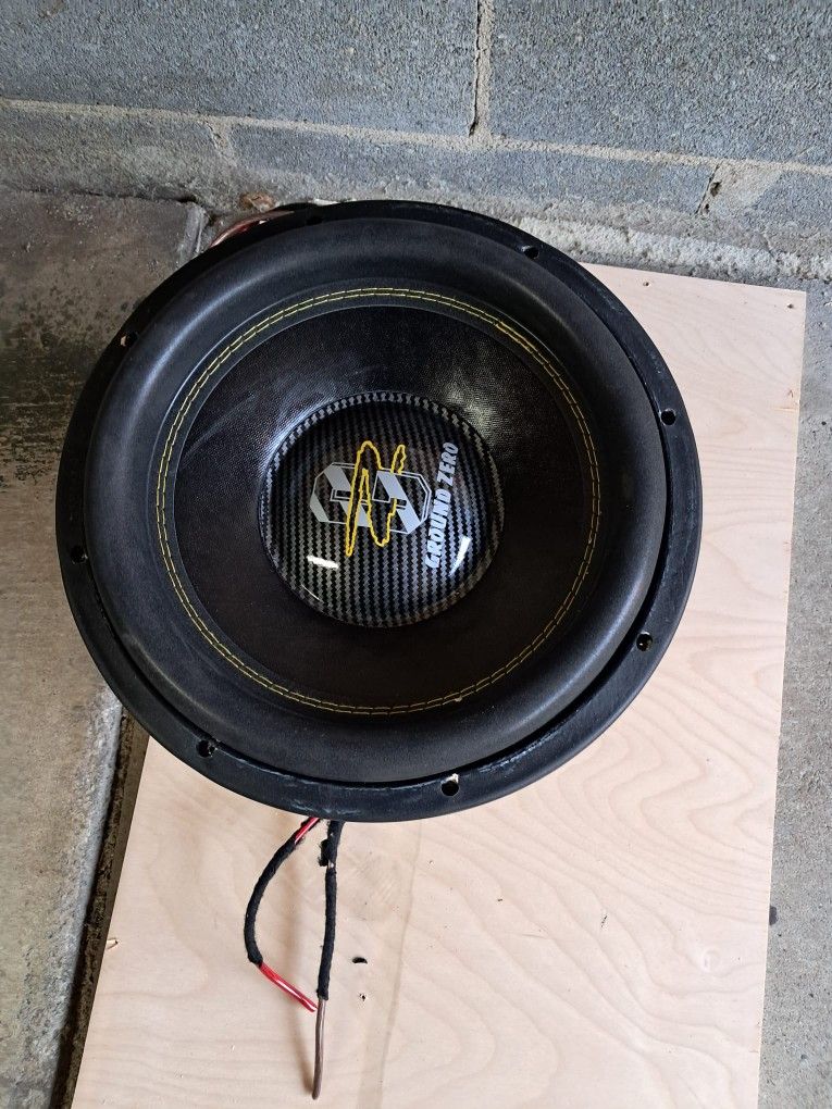 Subwoofer Ground Zero
