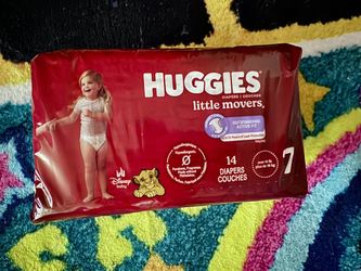 Huggies Little Movers Diapers Size 7