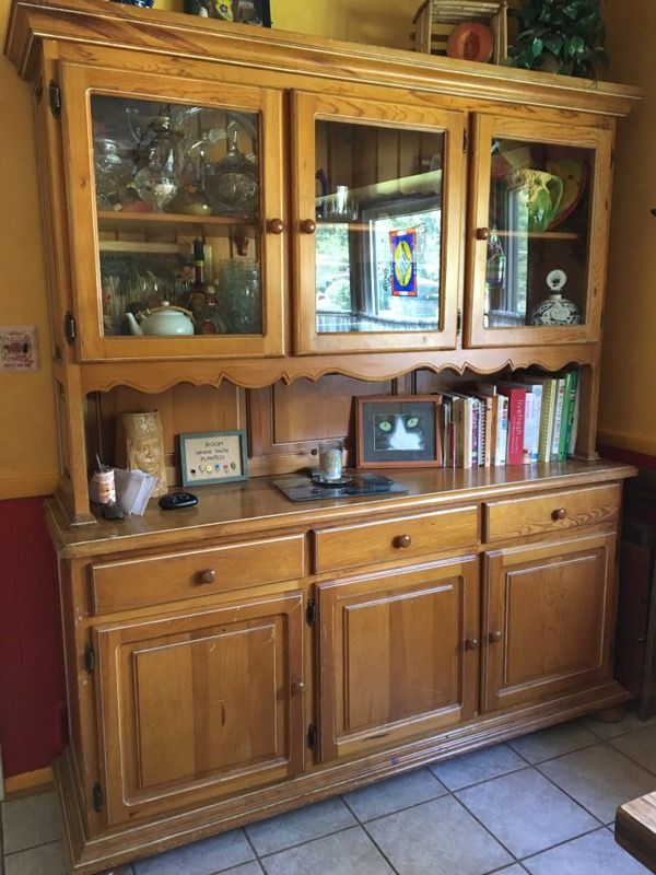 Spanish Style credenza w Hutch