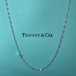 Tiffany & Co. Sterling Silver 30" Chain Link Necklace