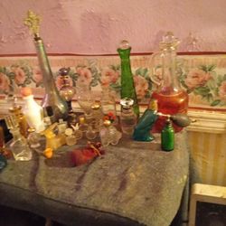 Glass Bottle Collection .Buying All Shown.29 Total