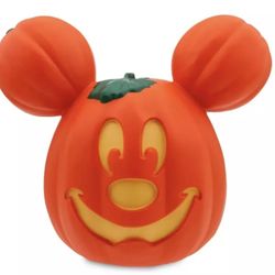 Mickey Mouse Light-Up Jack-o'-Lantern – Halloween – Large 22” Home Decor NEW!