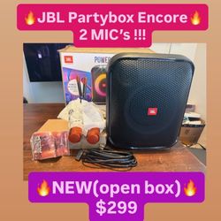 🔥 JBL PARTYBOX ENCORE 🔥 2 MICS 🔥 $299 🔥