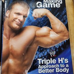 TRIPLE H's Book and Workout DVD for sale 