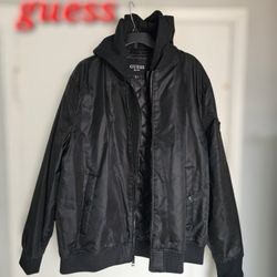 Men's Guess Jacket XI Chamarra Hoodie Bomber