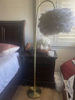 Lámpara Interior Para Casa de Plumas 