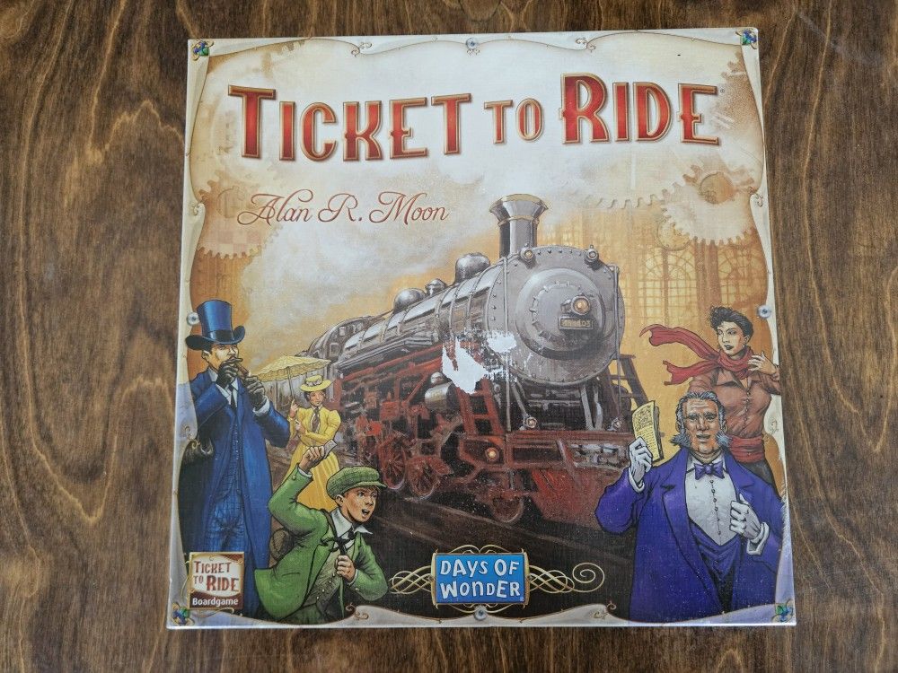 Ticket to Ride board game 100% complete