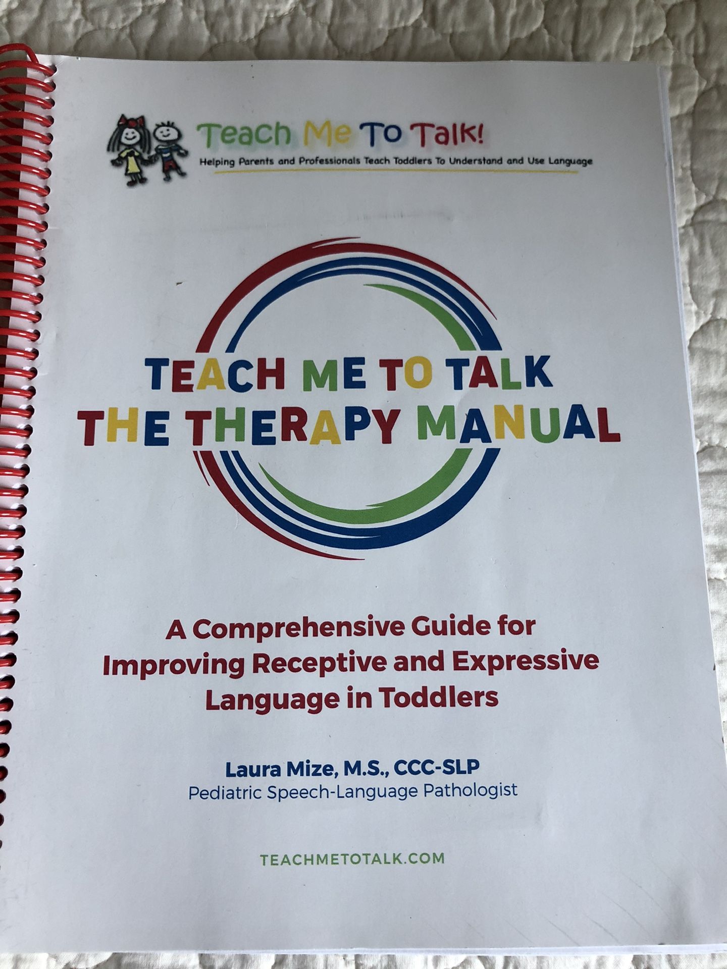 Teach Me To Talk Therapy Manuals and DVD’s