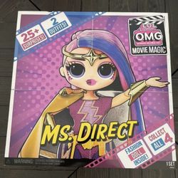 NEW! LOL Surprise Omg Movie Magic Ms. Direct Fashion Doll