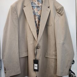 Johnny Bigg Tailored Stretch Blazer Beige Size 52