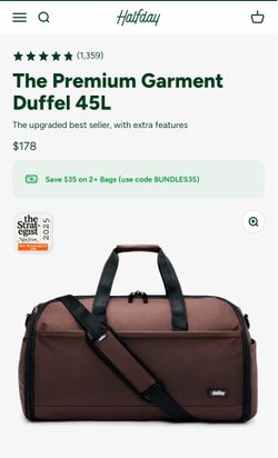 Halfday Premium Travel Weekender Duffel