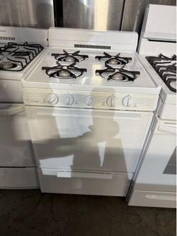 Premier white 4 burner range stove 24 inches