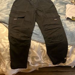 Black Pants From White And Black Size 2