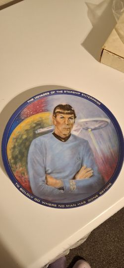 Collectors Plate Star Trek
