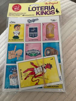 New sealed dodgers loteria