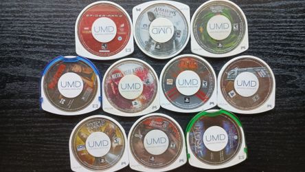 SONY PLAYSTATION PORTABLE GAMES and MOVIES