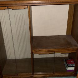 Antique Entertainment Stand 