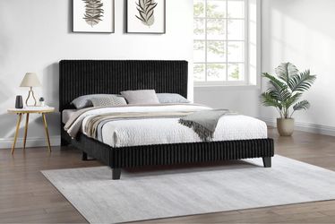 Queen size bed with orthopedic mattress included