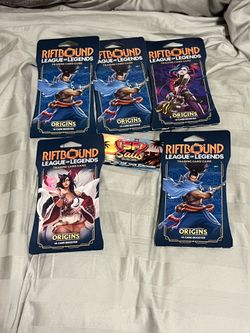 League of legends Origins rift bound sleeved pack 5x available