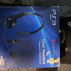 Vintage Ps3 Chat Headset 
