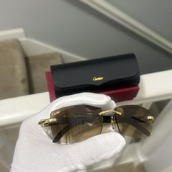 cartier buffs brown