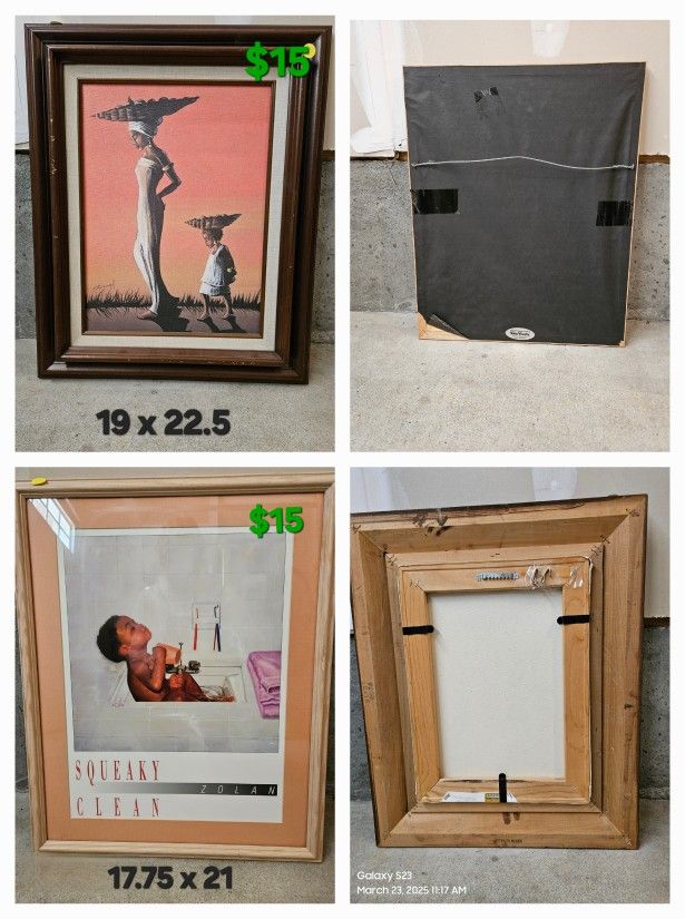 Framed Art Work