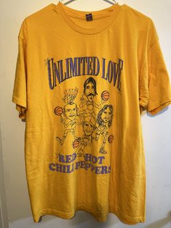 Lakers RED HOT CHILLI PEPPERS. Xtra Large