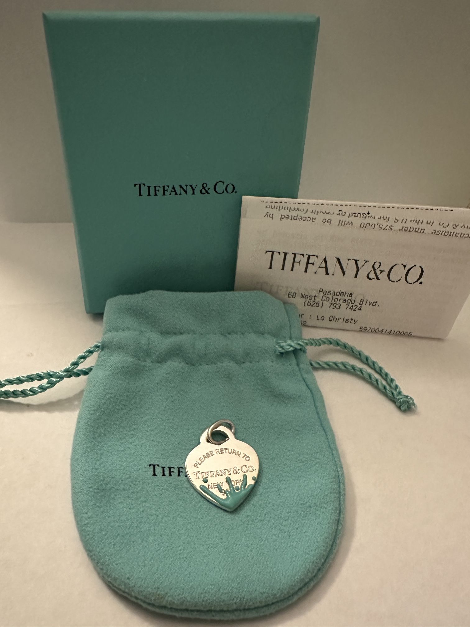 Tiffany & Co Pedant Heart