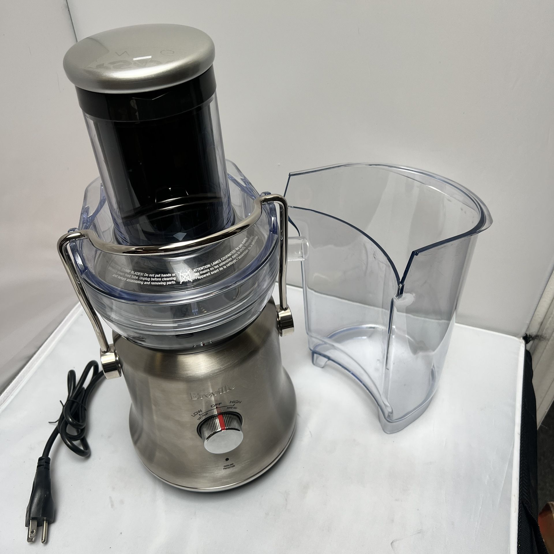 Breville - the Juice Fountain Cold Plus - Brushed Stainless Steel