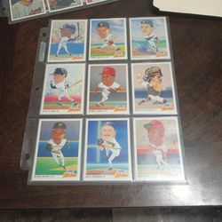 Comic Baseball Cards 
