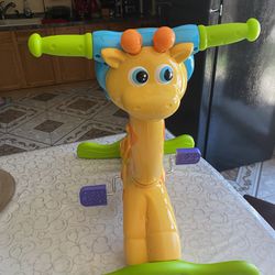 ride and learn giraffe bike 