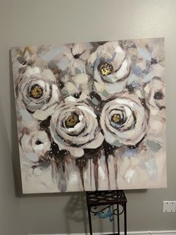 Floral Abstract Painting