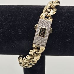 BRAIDED BRACELET 10 K