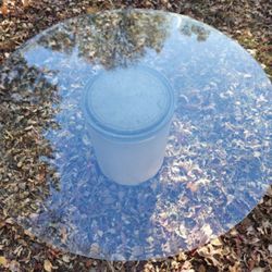Round Glass Table Top
