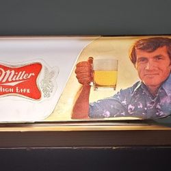 Miller High Life Lighted Beer Sign 1979 - Miller Brewing Co Cash Register Light