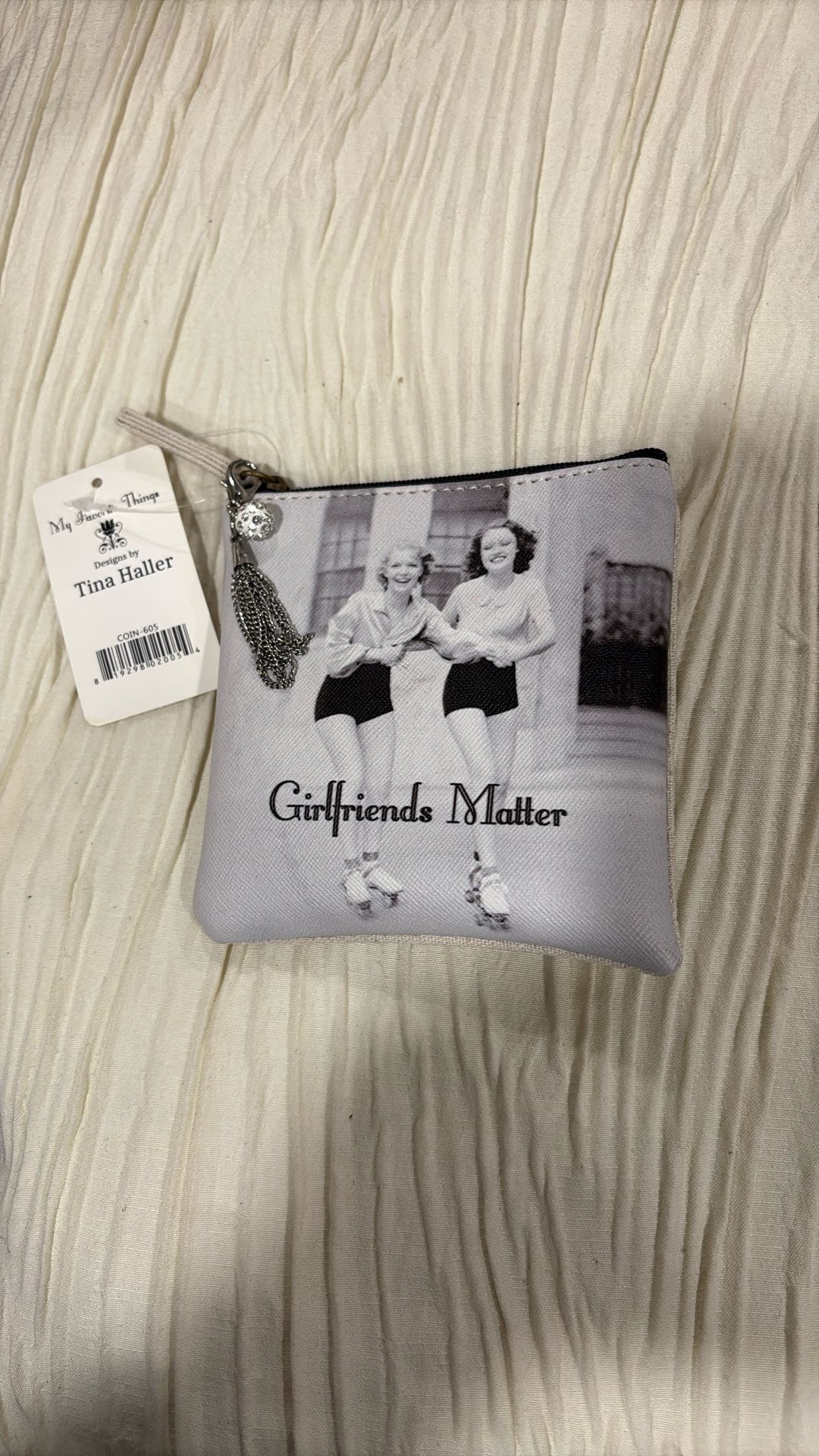 Cute Girlfriends Matter Coin Purse. By Tina Haller