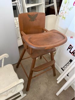 Antique high chair!