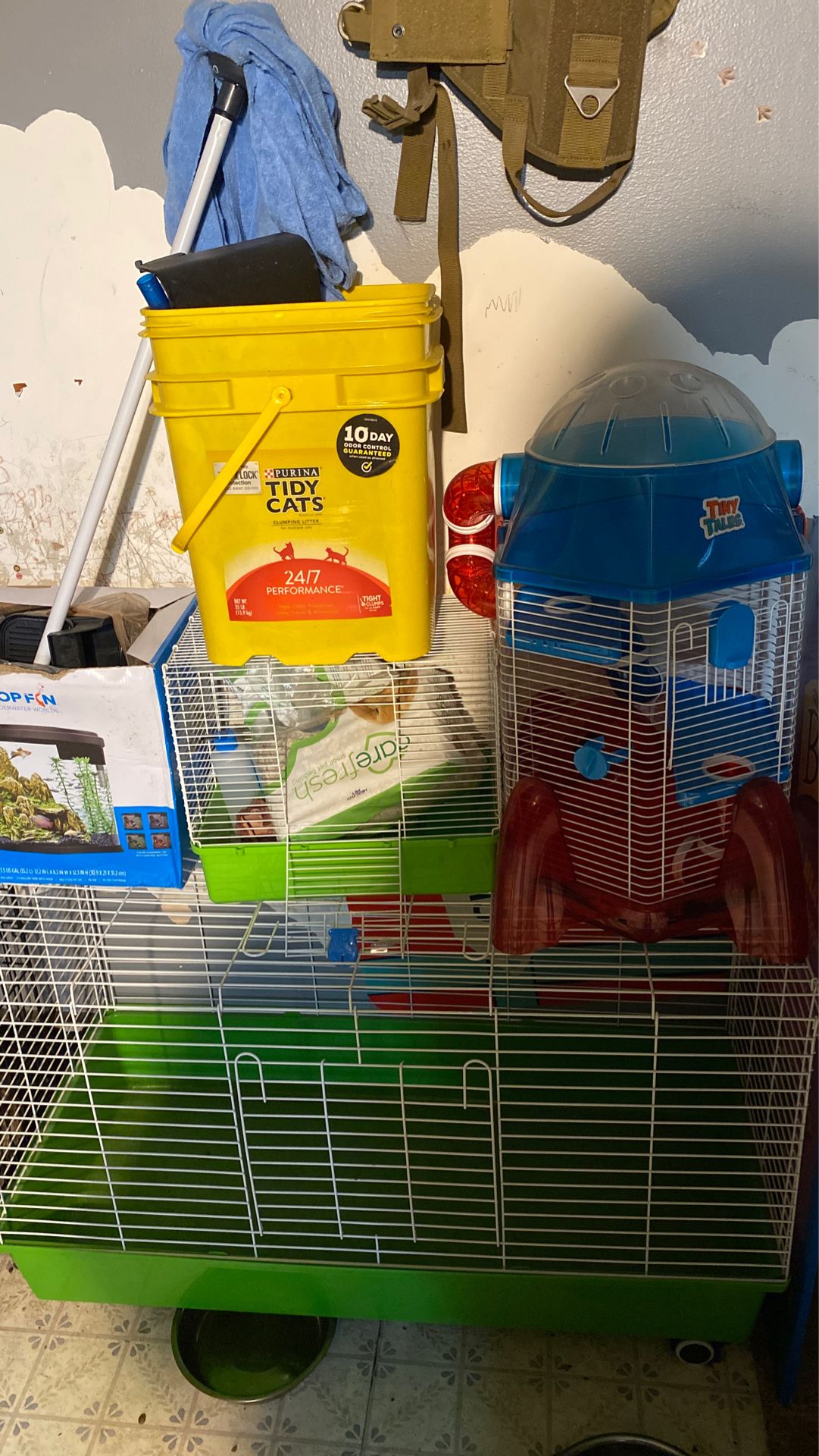 Bird cage ... rabbit cage ... hamster .. gerbil cage and more