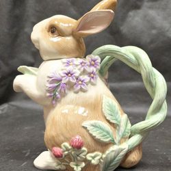Botanical Bunny Teapot
