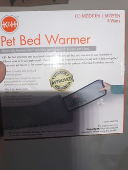 Pet bed warmer